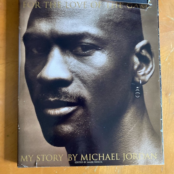 Michael Jordan Other - For the Love of the Game by Michael Jordan - Black Cover Edition